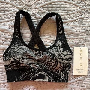 NWT Athleta Aurora Shine Bra, size ccs